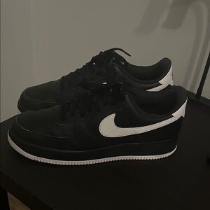 Nike Black and White Authentic Kicks